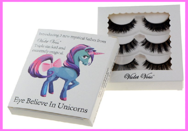 YAS! This makeup company are selling unicorn EYELASHES
