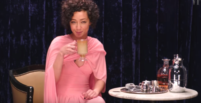 Ruth Negga shares her Irish coffee recipe, and it’s pretty BOOZY