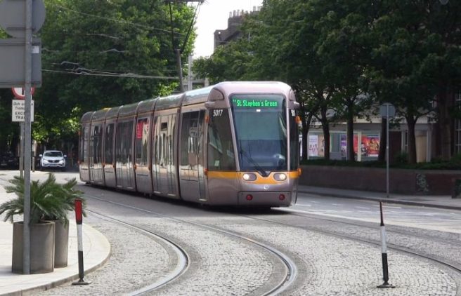 Rush hour CHAOS! The Luas is back on – but expect lots of delays
