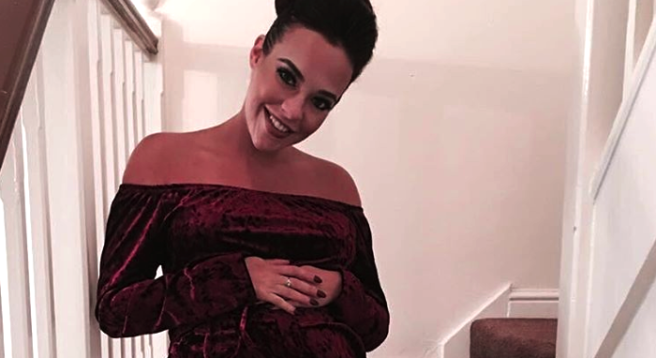 ‘Like a movie star name’: Stephanie Davis has given birth to her SON