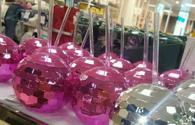 YEEESSS! These snazzy disco ball drinks cups are just €3 in Penneys