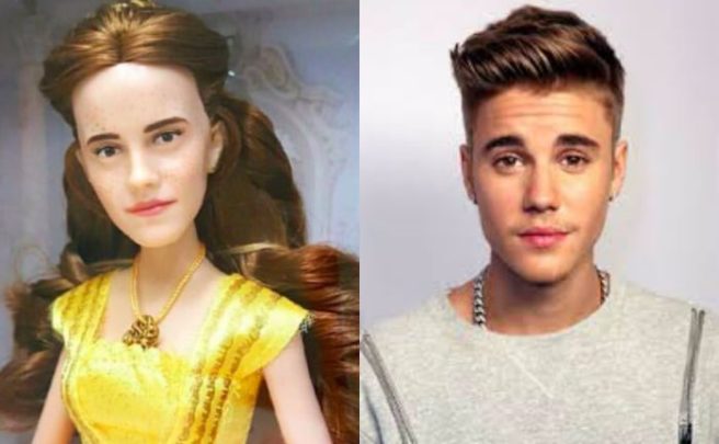 Justin Bieber in a dress? This doll is meant to be Emma Watson!