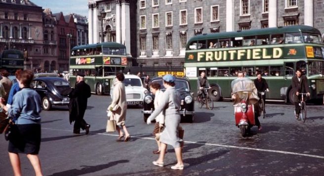 This video of driving in Dublin in the 70s is totally vintage CHIC