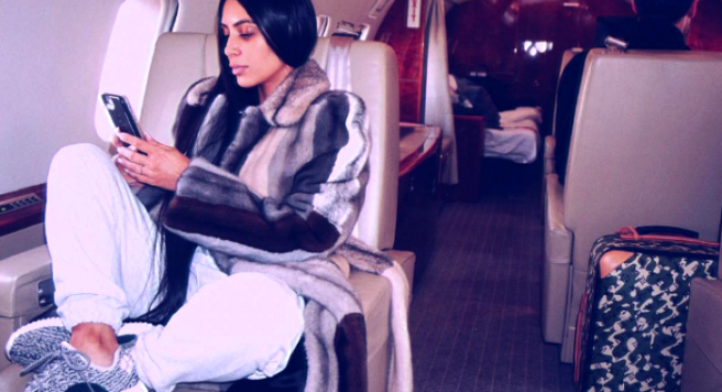 Kim is giving away free Yeezys & you might as well chance your arm