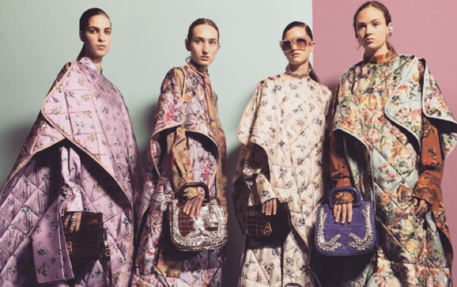 Ever want to just wear your duvet? Now it’s chic, according to LFW