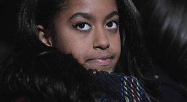 So, this is how Malia Obama got on while interning on the Girls TV set