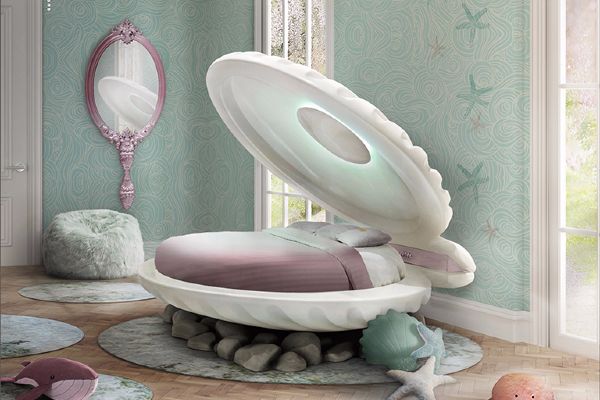 Major! You can now buy the actual clam bed from The Little Mermaid