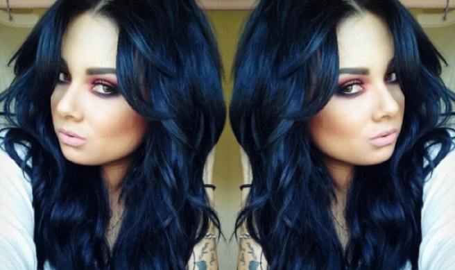 Feeling brave? NAVY hair is the perfect alternative shade for spring