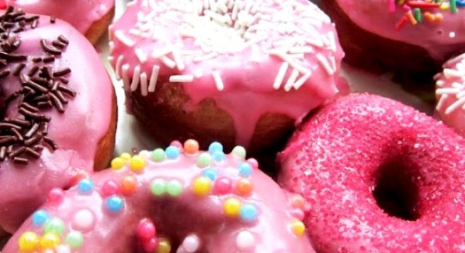 Sugar, sparkles and WINE: Yep, rosé doughnuts are making us all drool