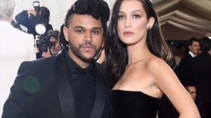 Bella Hadid and The Weeknd had another awkward runway run-in