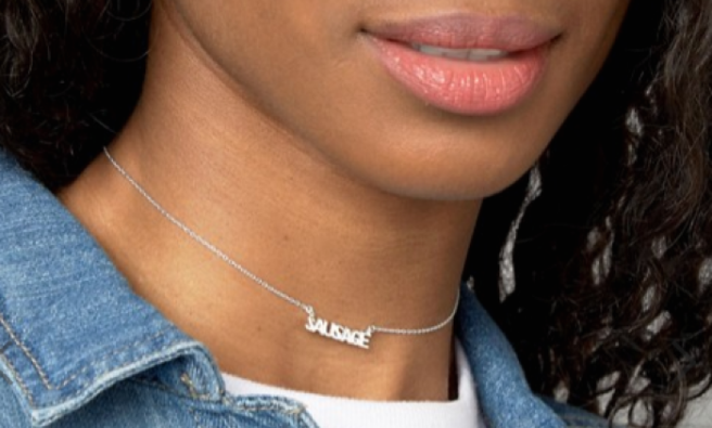 WTF? This ASOS sausage necklace is actually too weird for words