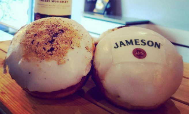 Whiskey doughnuts? This could be the best foodie invention ever