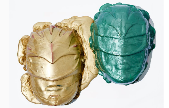 Hey 90s kids! These Power Rangers face masks are pure nostalgia