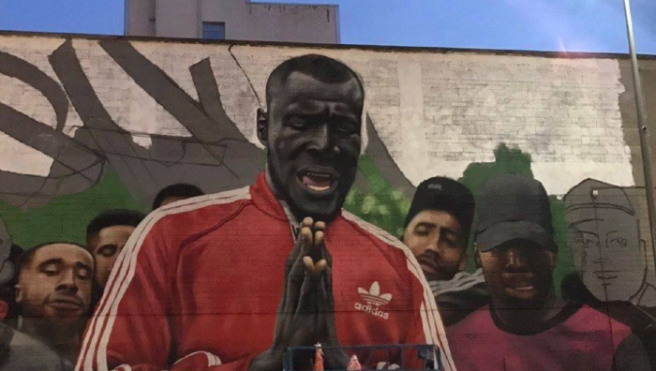 This unreal Stormzy mural is making us excited for Longitude