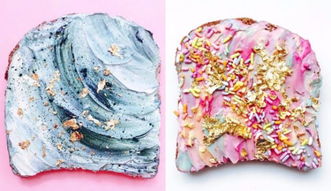 Mermaid and unicorn TOAST is a thing, and we are OBSESSED