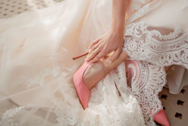 Insta envy: These bridal shoes have us proposing to ourselves IRL