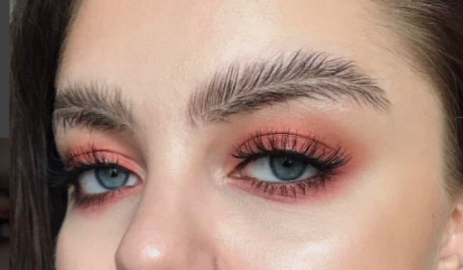 Hmmm…We’re completely torn over these trending feather brows
