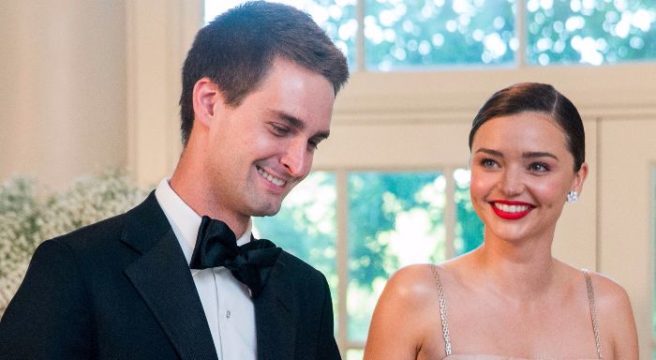 Miranda Kerr has reportedly tied the knot to Evan Spiegel