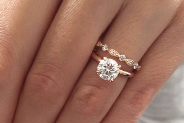 Rose gold engagement rings are the latest gorgeous wedding trend