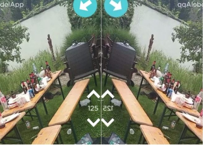 River or wall? This photo has sparked a massive Twitter debate