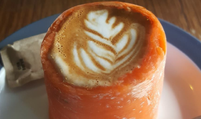 This carrot latte is peak hipster nonsense and needs to be stopped