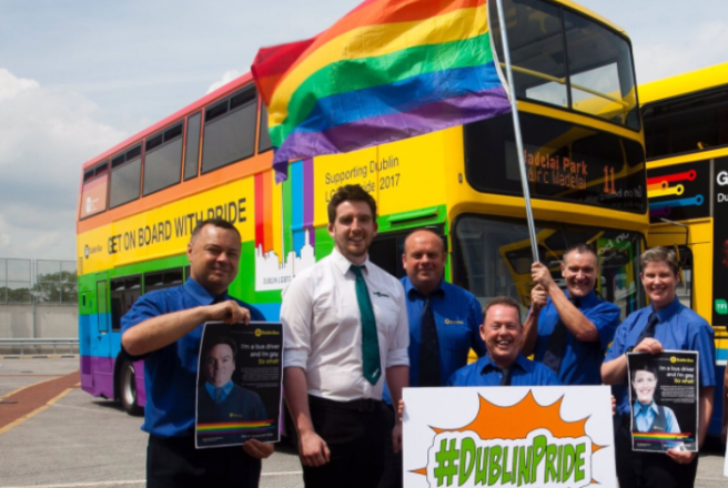 Get on board with pride: Dublin Bus goes rainbow for LGBTQ Pride