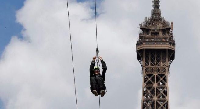 You can now zipline off the Eiffel Tower and we’re terrified/excited