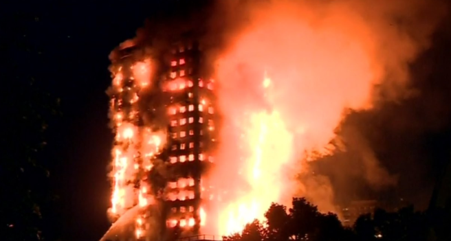 30 injured as massive blaze takes over West London apartment block