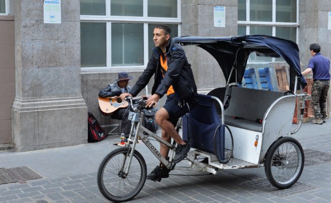 Dublin City Council has issued a warning about getting in rickshaws