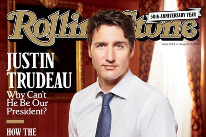 So, Justin Trudeau’s Rolling Stone cover is dividing the internet