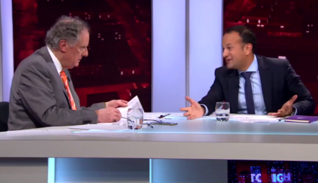Leo Varadkar ruffled a few feathers on Vincent Browne last night