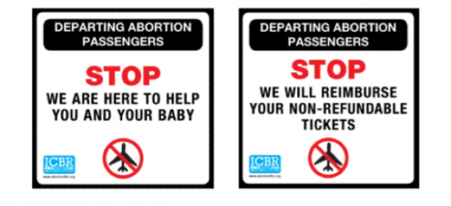 Pro Life demonstrations at Irish airports to begin tomorrow morning