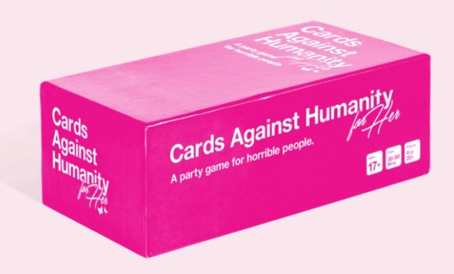 Cards Against Humanity fight the pink tax with ‘for her’ edition