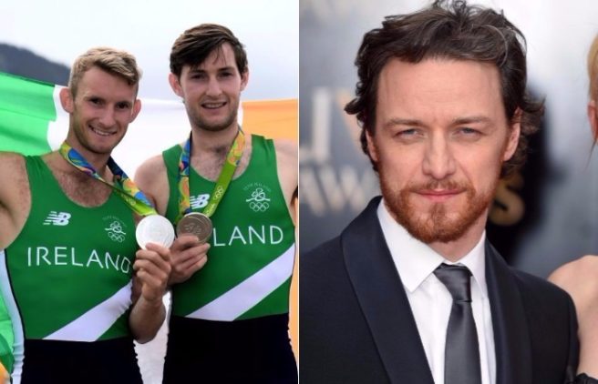 James McAvoy wants to play one of the O’Donovan brothers in a movie