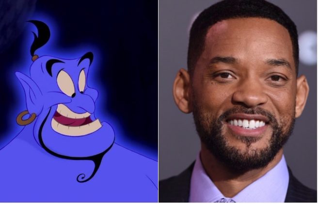 Will Smith officially cast as Genie in Disney’s live-action Aladdin remake