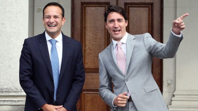 Leo Varadkar and Justin Trudeau to march in Montreal Pride today