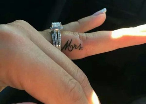 Tattoo engagement rings are all the rage, and we’re not mad about it