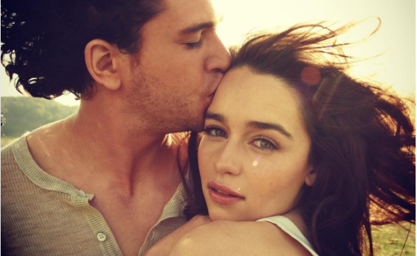 Will they, won’t they? Actually, Jon Snow and Daenerys already kissed