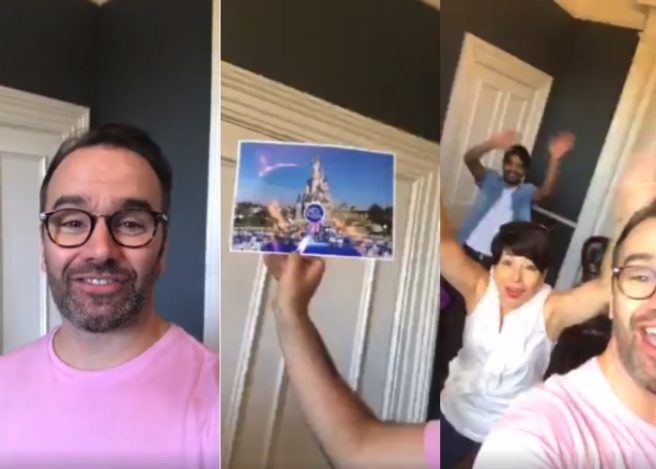 Dublin café owner surprises staff with three-day trip to Disneyland