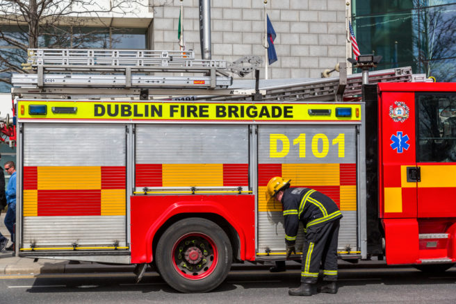 Woman and three children injured following Dublin apartment fire