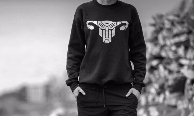 Uterus Prime: The feminist hero repping the Repeal movement