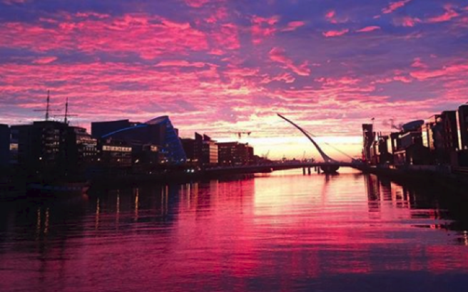 We’re shook: Did you catch that AMAZE sunrise this morning?
