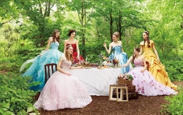 These Disney inspired wedding gowns are absolute bridal GOALS