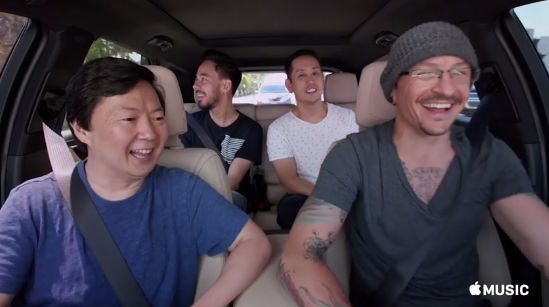 Watch: Chester Bennington’s Carpool Karaoke has been released