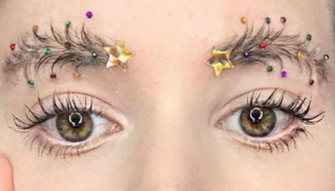 Christmas tree brows: The festive trend no one wanted or asked for