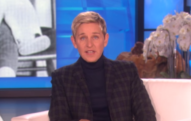 ‘I got a rainbow’: Ellen DeGeneres on her father’s death in recent days