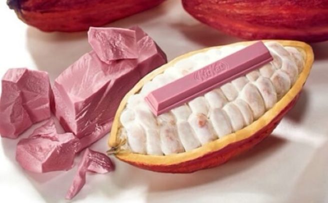 So, KitKat have launched a naturally millennial PINK chocolate bar