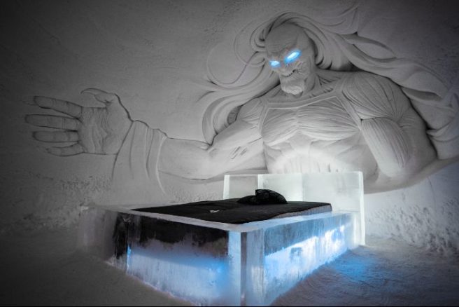 Stop everything! You can now stay at this GoT themed ice hotel