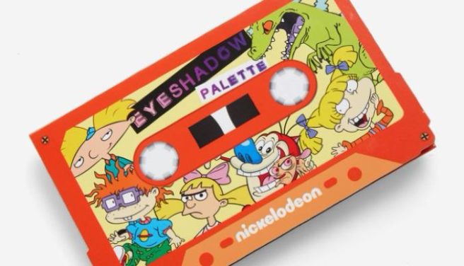 Channel your inner 90s chick with this Nickelodeon eyeshadow palette