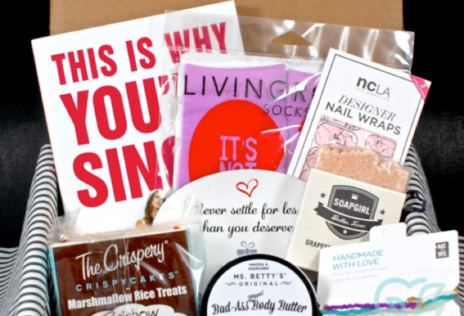 There’s a Birchbox for SINGLE people, and it’s called #singlesswag